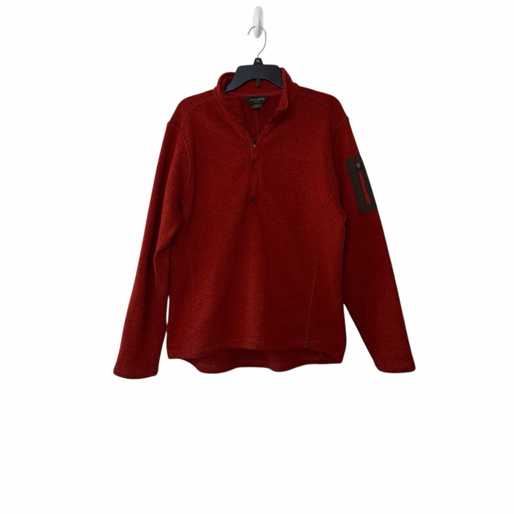 Eddie Bauer 3/4 zip sweater pullover size extra large
